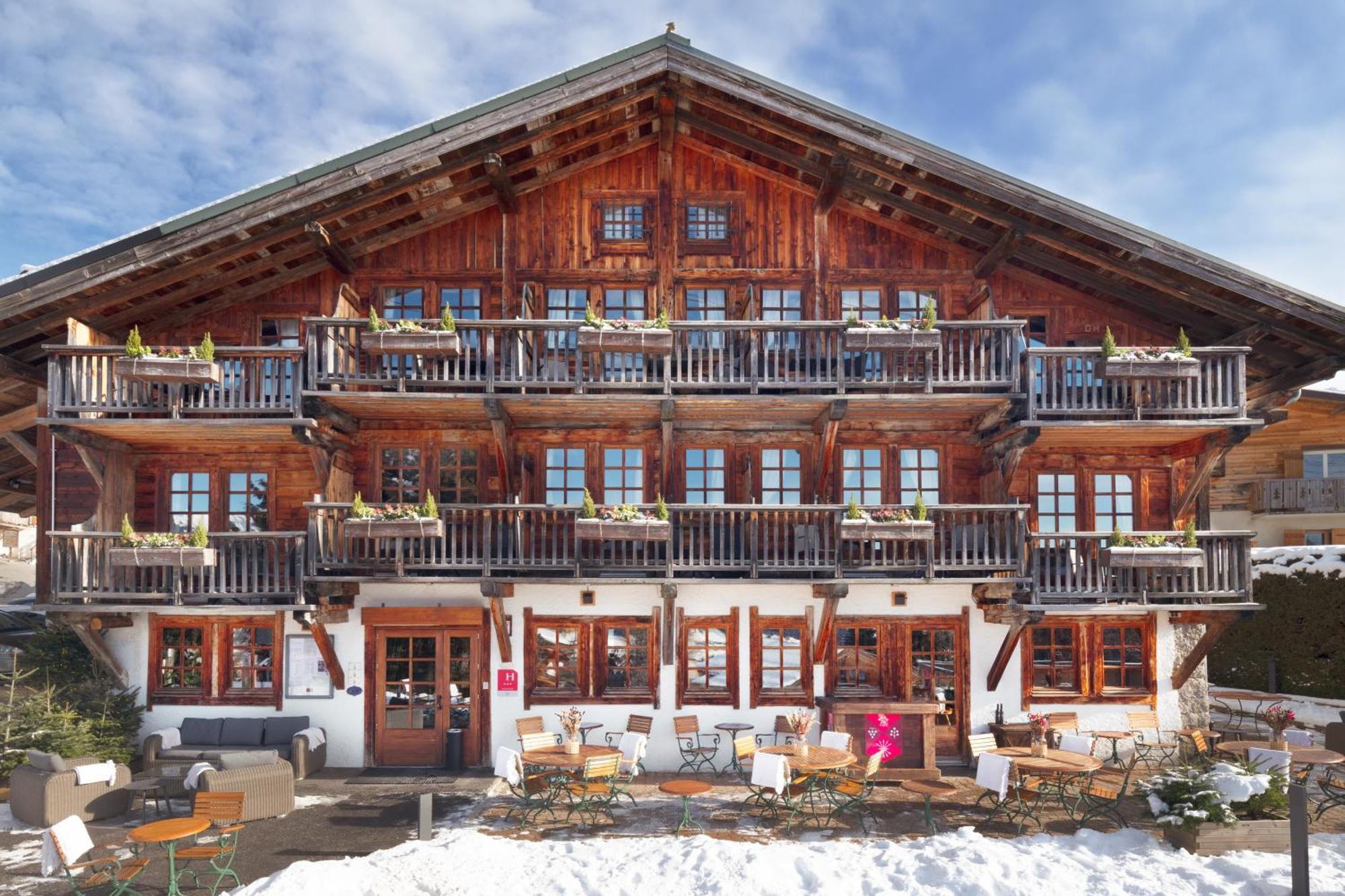 La Ferme Du Golf Hotel Megeve Ngoại thất bức ảnh